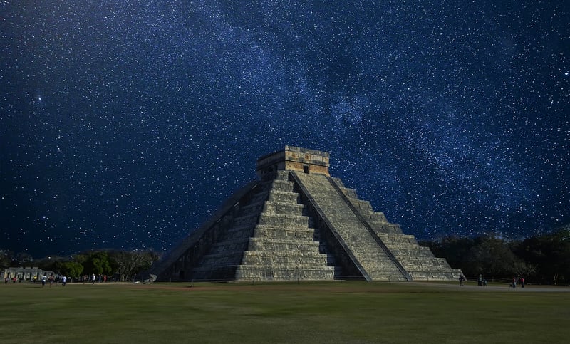 Mayan Civilization Pyramid